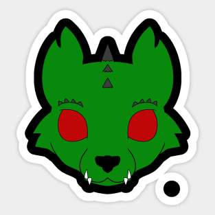 Reptile Chupacabra Sticker